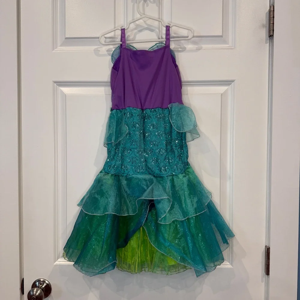 Disney‎ Castle Collection Ariel Little Mermaid Costume Dress Size 4